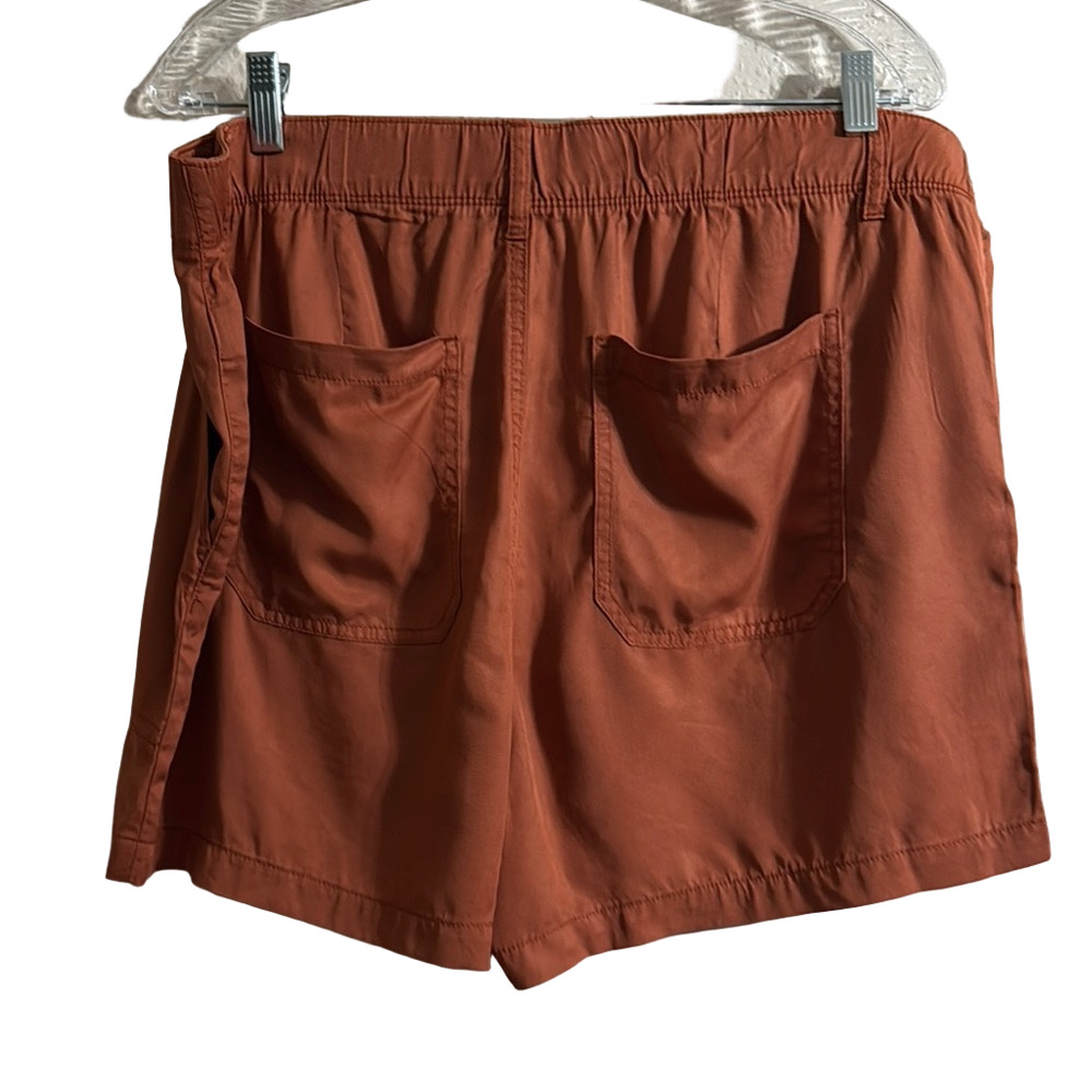 Rust Orange Casual Shorts - Picture 5 of 8